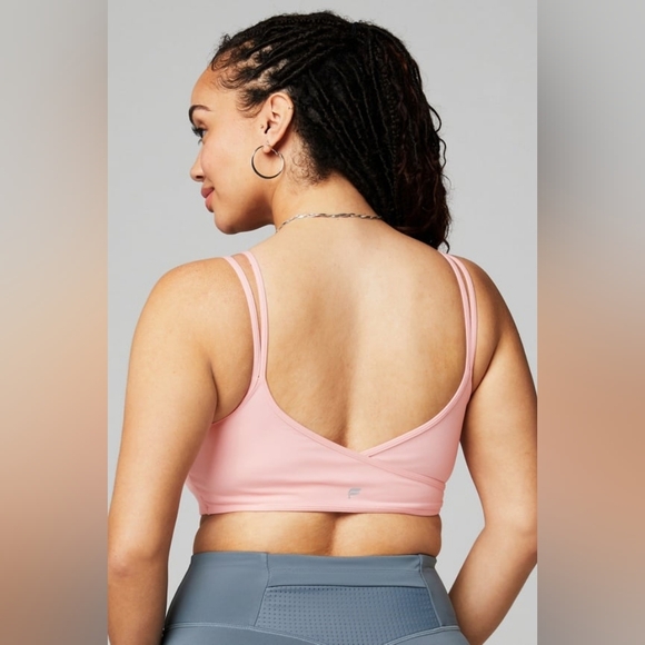 Low impact bra coral pink - Picture 2 of 4